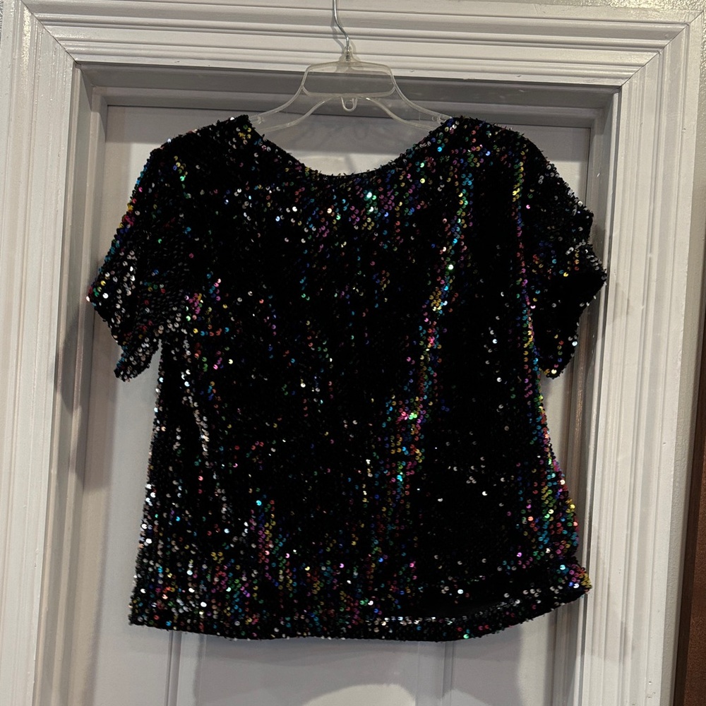 Multicolor sequin Top - Picture 2 of 5
